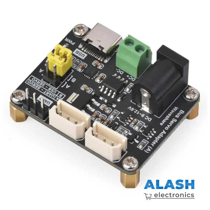 Плата управления шинными сервоприводами Bus Servo Adapter A | Контроллер сервоприводов с встроенным питанием USB Type-C