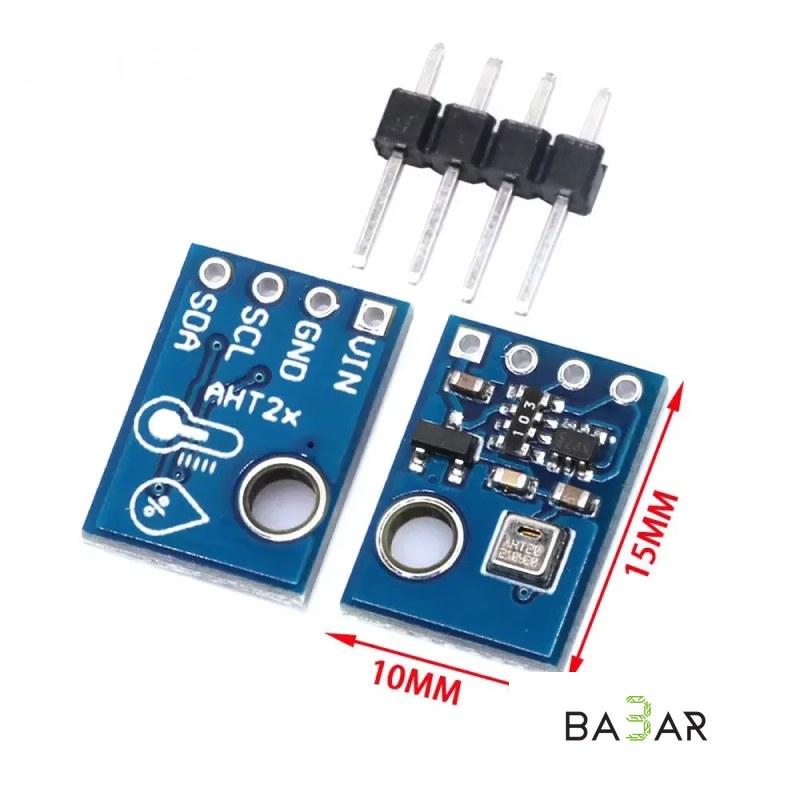 Модуль датчика температуры и влажности AHT20 (I2C, 2.0–5.5 В)