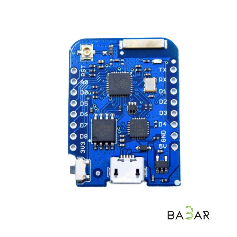 Отладочная плата WeMos D1 Mini Pro (ESP8266EX, 16 МБ Flash, Wi-Fi)