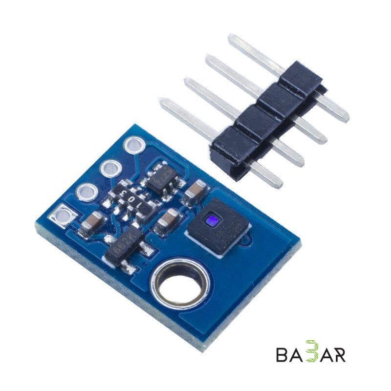 Модуль датчика температуры и влажности AHT21 (I2C, 3.3–7 В)