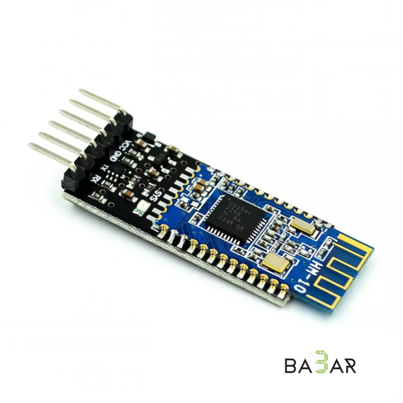 Модуль приемопередатчика Bluetooth 4.0 BLE HM-10 (на базе CC2541, UART, 3.3–5 В)