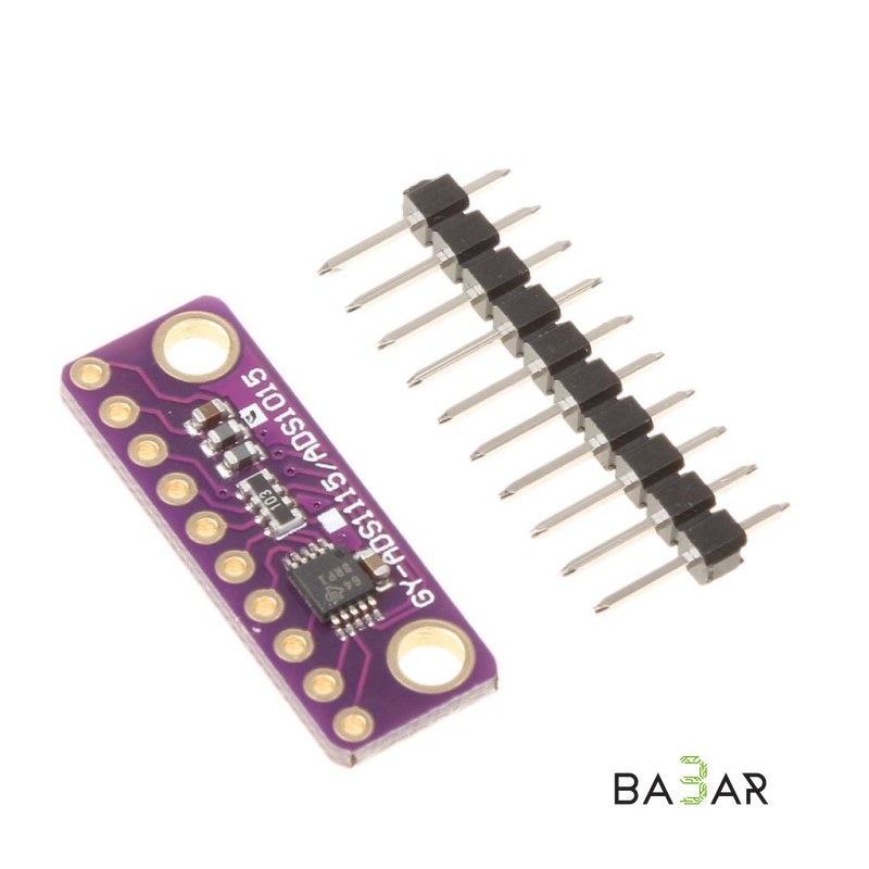 Модуль АЦП ADS1015 для Arduino (12-бит, 4 канала, I2C, PGA)