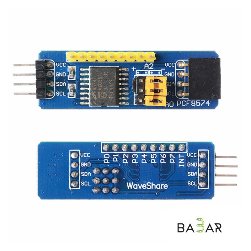 Модуль расширителя портов PCF8574T (I2C, 8 GPIO)
