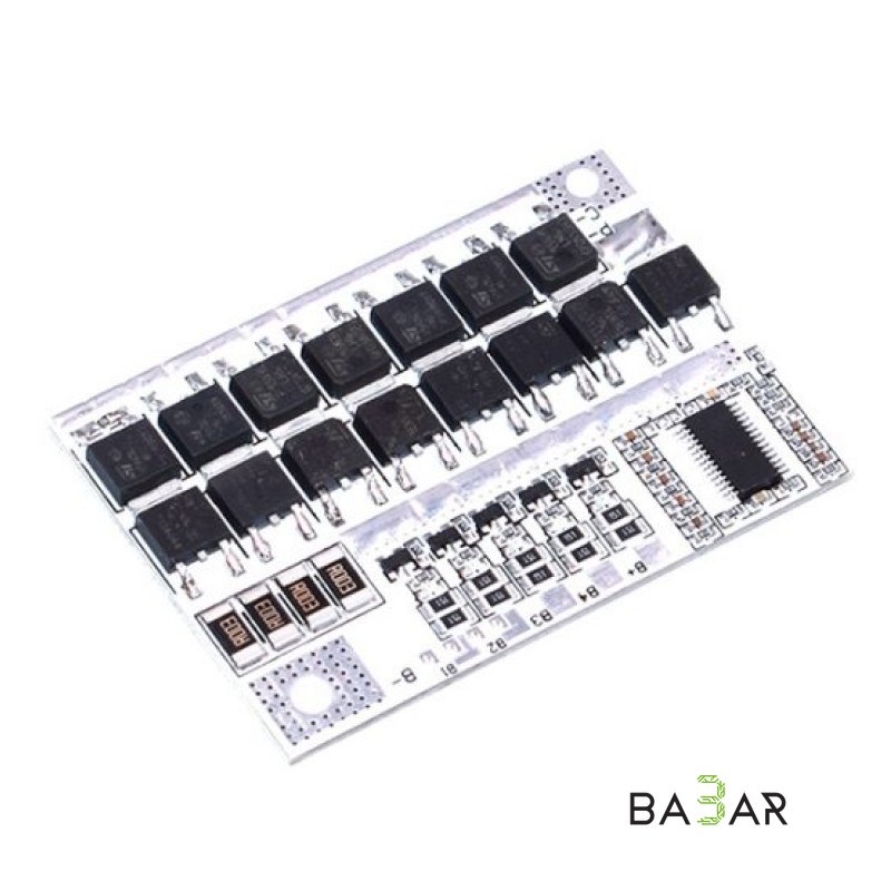 Плата защиты и балансировки BMS 3S/4S/5S 100A Li-Ion / Li-Po (BM3451)