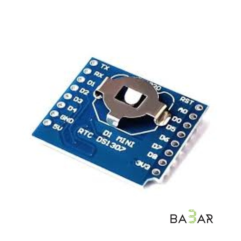 Модуль часов реального времени RTC Shield DS1307 для WeMos D1 Mini
