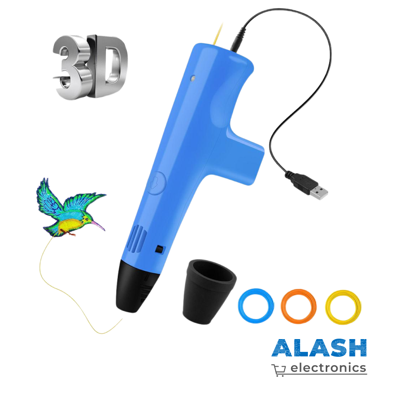 3D-ручка WINBO для рисования PLA-пластиком, USB, с набором пластика
