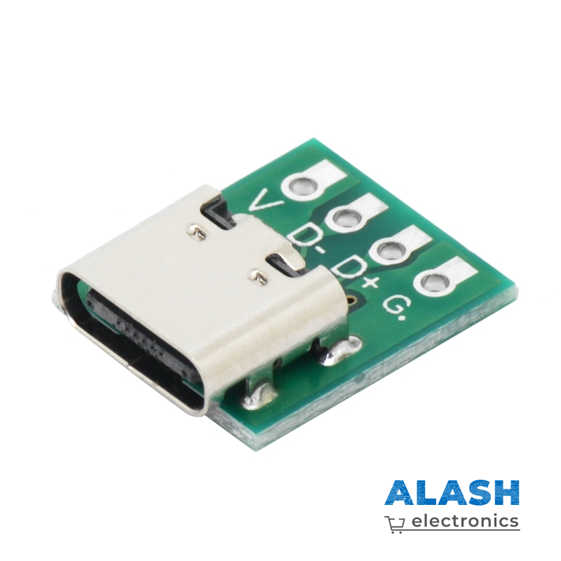 Разъем USB Type-C (4 pin) на плате