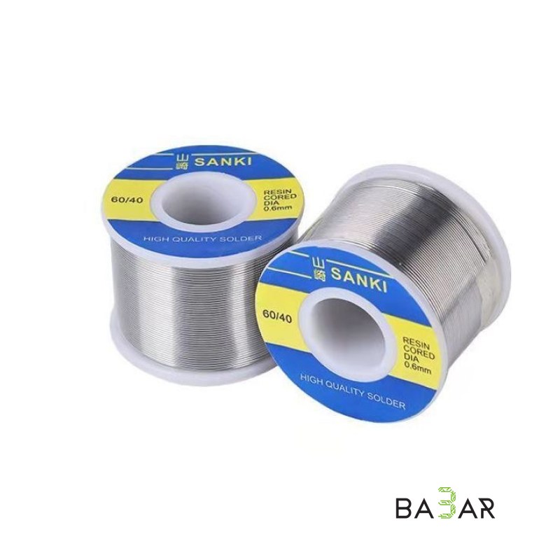 Припой с канифолью в катушке Sanki 60/40 (0.5 мм | 250 г)