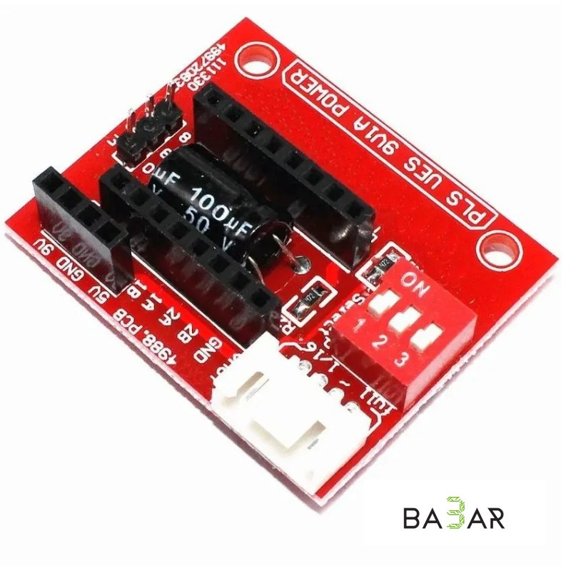 Плата адаптера для драйверов шагового двигателя (A4988 / DRV8825)