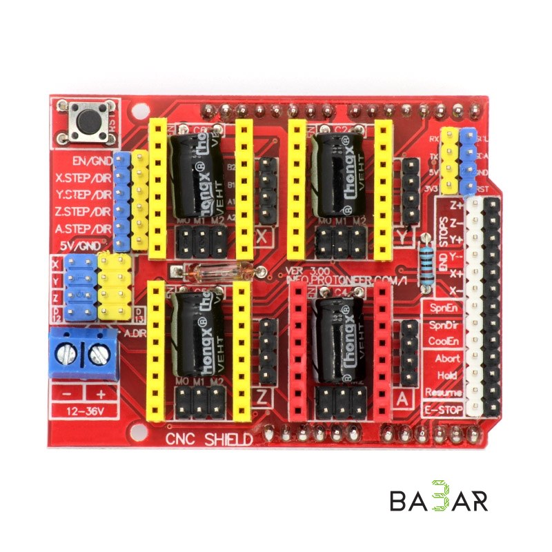 Драйвер 3D-принтера Shield для A4988 - CNC Shield v3.00