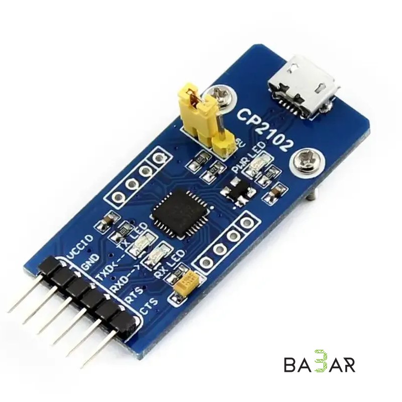 Преобразователь USB-UART TTL на чипе CP2102 (разъем micro USB)