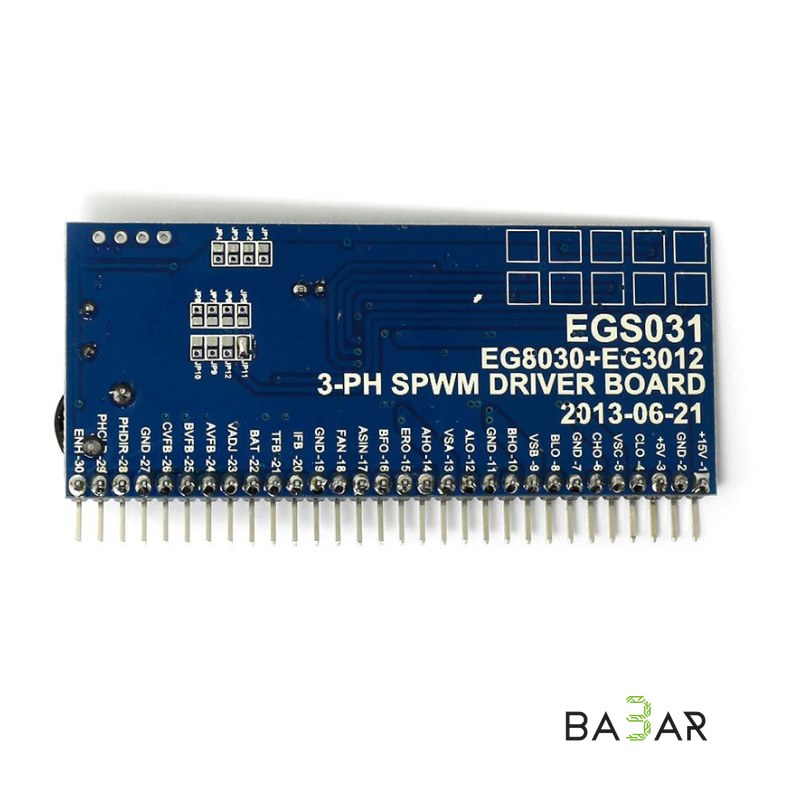 Плата управления трехфазным инвертором EGS031 3-PH SPWM (EG8030 + EG3012)