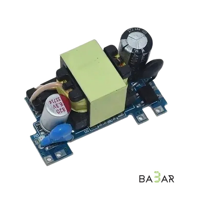 Импульсный понижающий модуль питания AC-DC 24V 0.5A с низкой пульсацией
