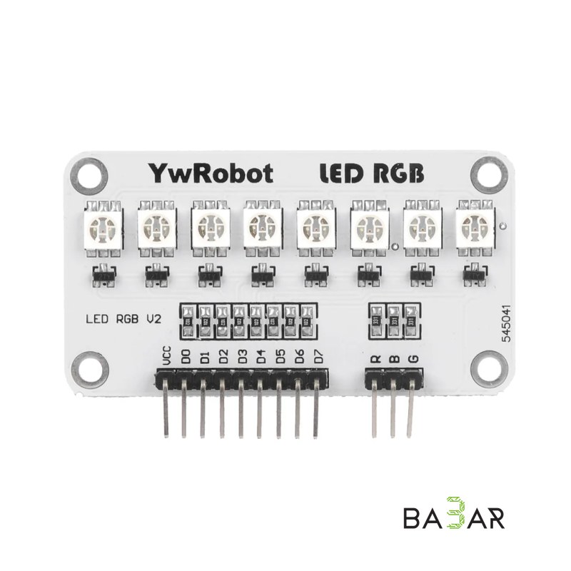 Модуль полноцветных RGB-светодиодов (8 LED, RGB V2)