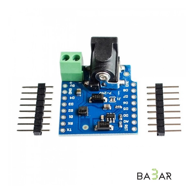 DC Power Shield V1.1.0 для WeMos D1 Mini