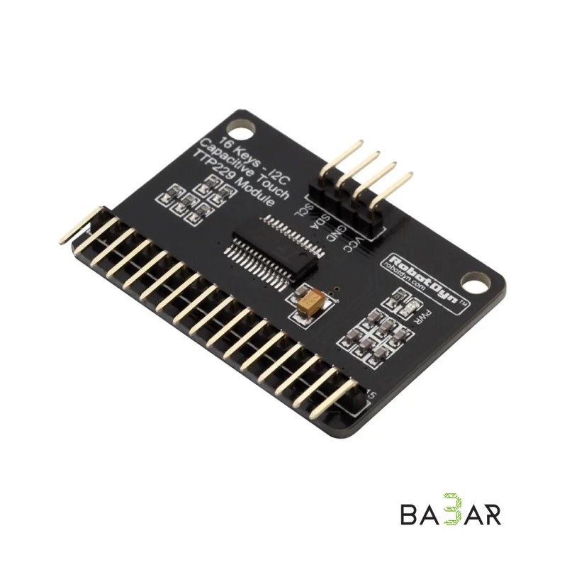 16-клавишный емкостный сенсорный модуль TTP229 (I2C / 2-Wire)