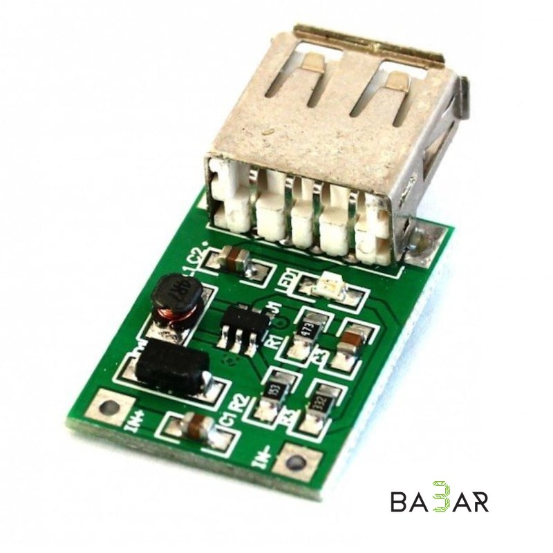 Повышаюший DC-DC преобразователь с USB выходом (2-5В->5В. 1200мА)