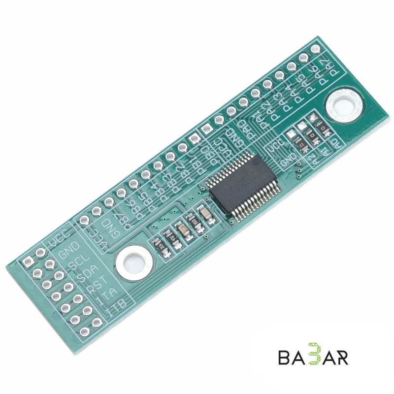 16-битный модуль расширения портов ввода-вывода MCP23017 E/SS (I2C, 3–5.5 В)