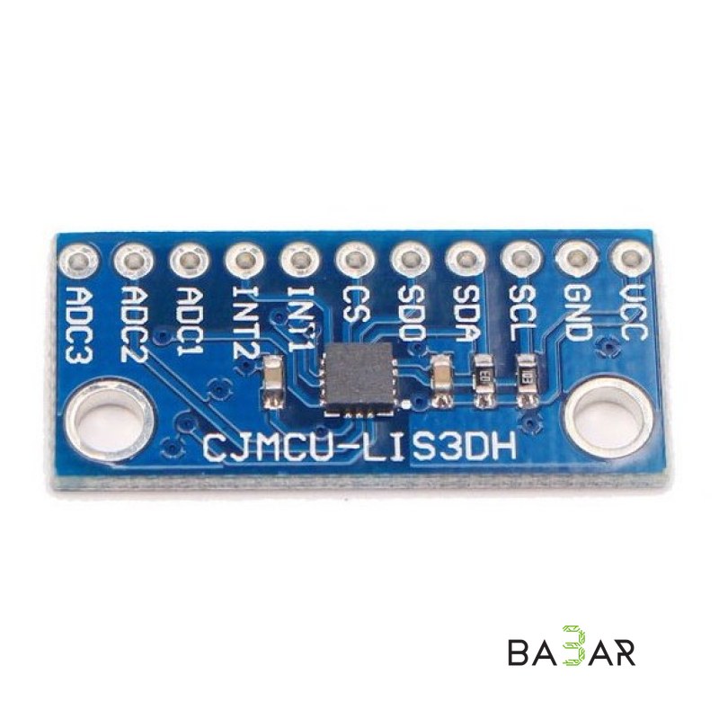 Трехосевой модуль акселерометра CJMCU LIS3DH (I2C / SPI, 1.71 В – 3.6 В)