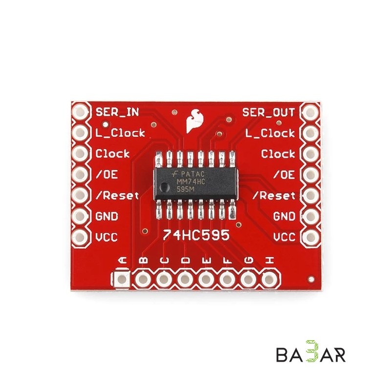 Модуль сдвигового регистра SparkFun 74HC595 (Shift Register Breakout)