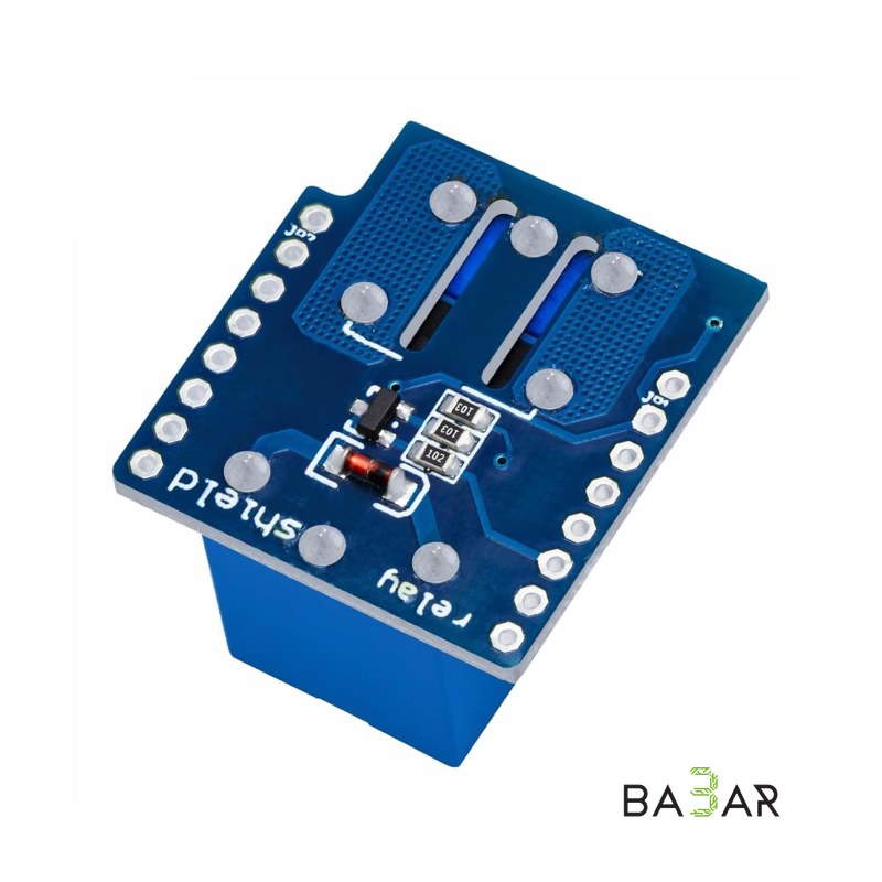 Одноканальный релейный модуль Relay Shield для WeMos D1 Mini (ESP8266)