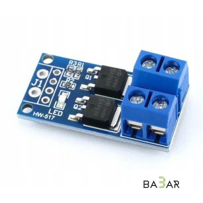 Модуль силового MOSFET-ключа HW-517, 20A / 30V, PWM