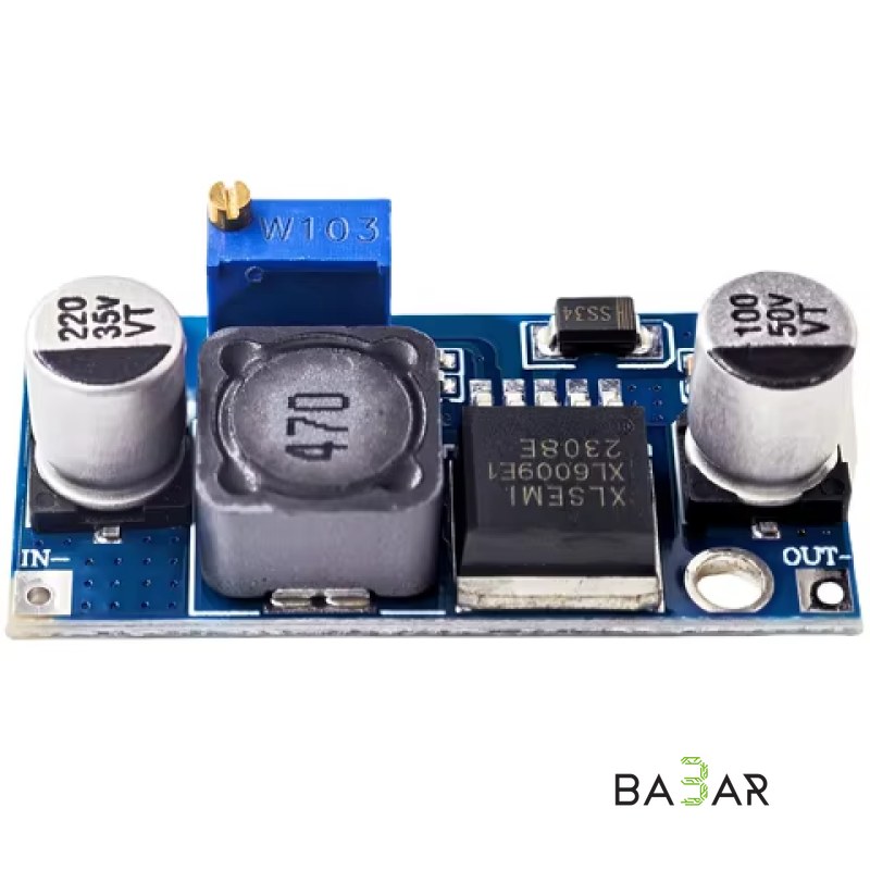 Повышающий DC-DC преобразователь XL6009 4A (3V–32V в 5V–40V)