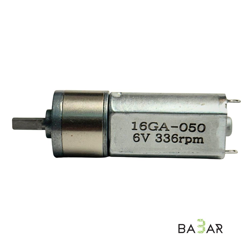 Мотор-редуктор коллекторный 16GA-050 (6В, 336 RPM)