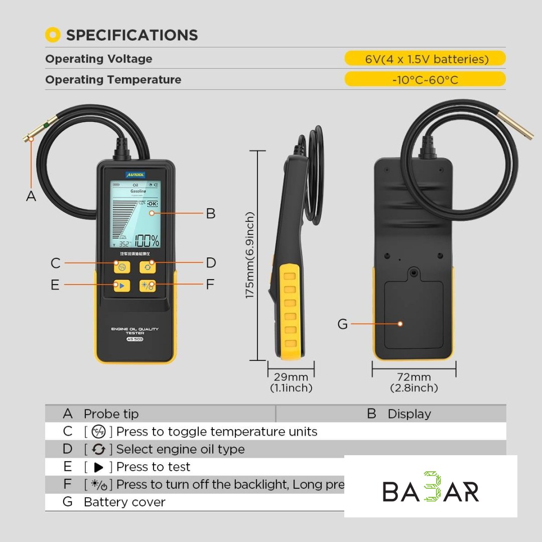 Autool ареометр AS503
