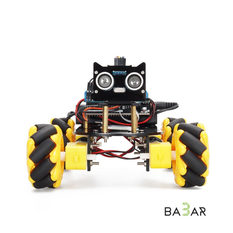 Tscinbuny Smart Robot Car Kit программируемый робототехнический набор 4WD с Mecanum-колесами на базе Arduino Uno R3