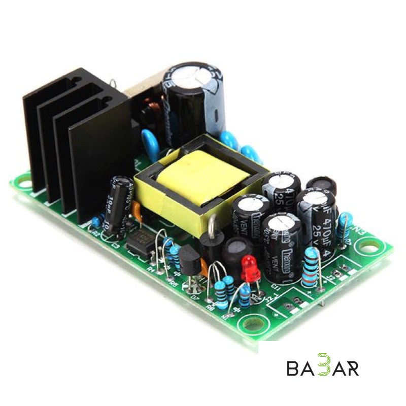 Изолированный импульсный блок питания AC-DC 220V в 12V 1A / 5V 1A