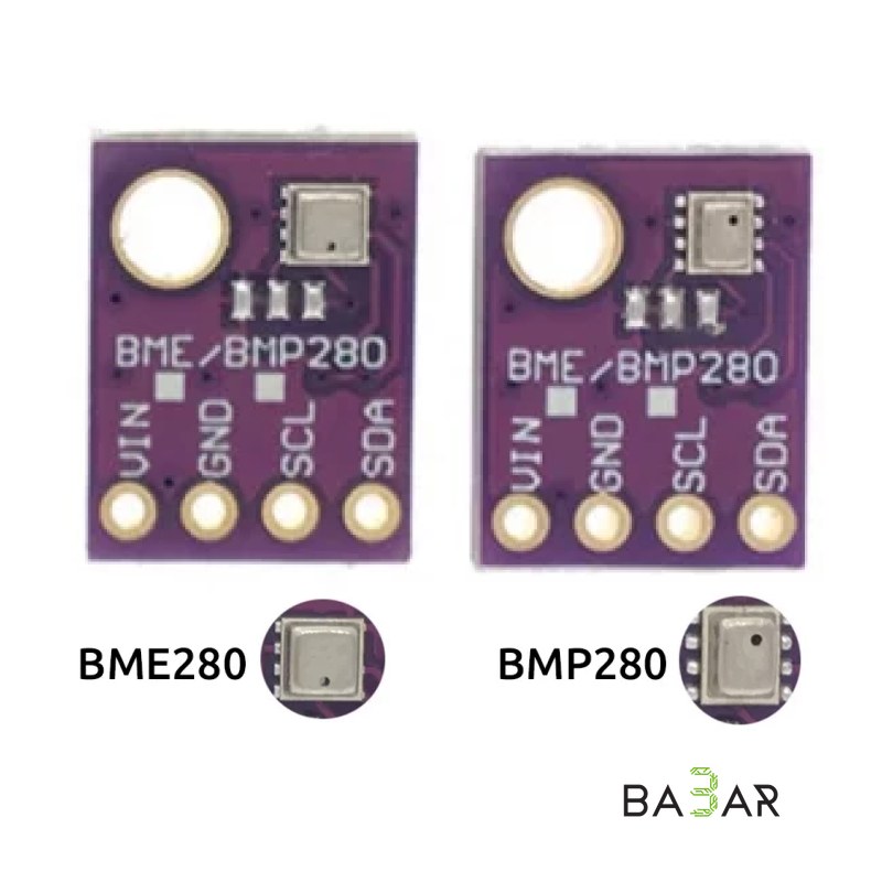 Цифровой датчик атмосферного давления и температуры BMP280 (3.3 / 5 В)