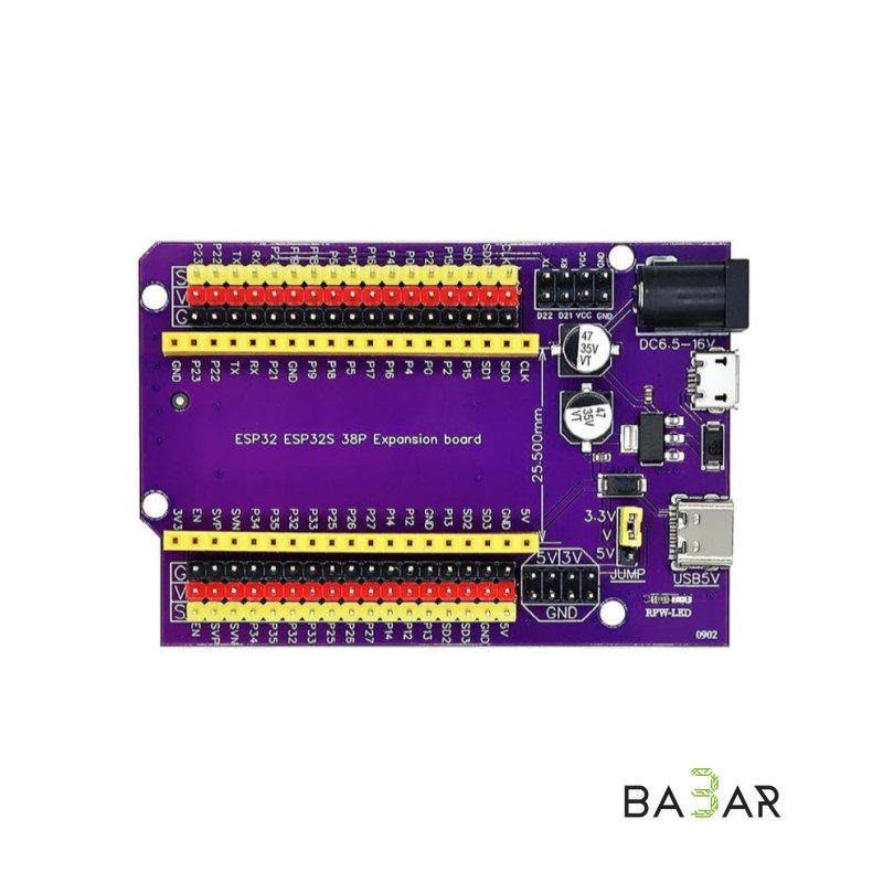 Плата расширения ESP32 38P Development ESP32-DevKitC-32 ESP-WROOM-32