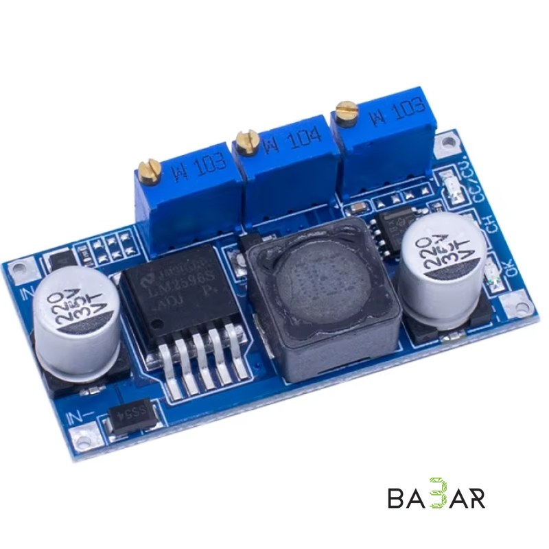 Понижающий DC-DC преобразователь LM2596 CC/CV 3A